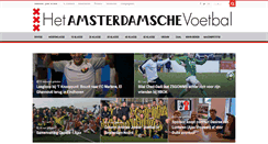 Desktop Screenshot of hetamsterdamschevoetbal.nl